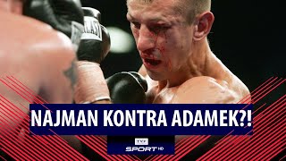 NAJMAN vs ADAMEK w klatce Medalista olimpijski i zawodnik MMA namawia do walki [upl. by Dragone]