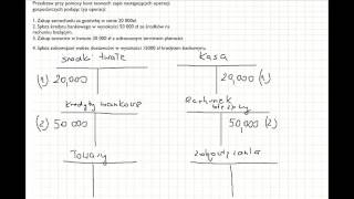 5aZapis operacji gospodarczych  Przykład [upl. by Reh]
