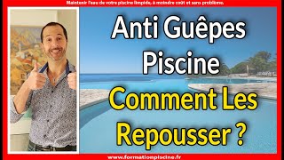 Anti guêpes piscine  comment les repousser [upl. by Groot675]