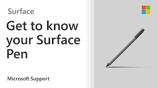 How to use the Surface Pen  Microsoft [upl. by Nevaj]