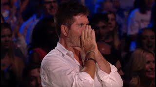 The judges and Ant and Dec reaction to Marc Spelmann revealed as X  BGT [upl. by Attenad]