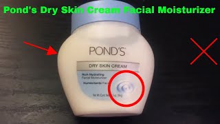 ✅ How To Use Ponds Dry Skin Cream Facial Moisturizer Review [upl. by Cilegna739]