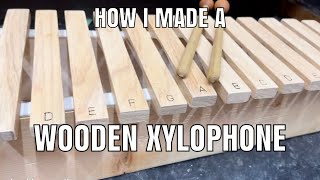 How I built a wooden Xylophone [upl. by Lyrac799]